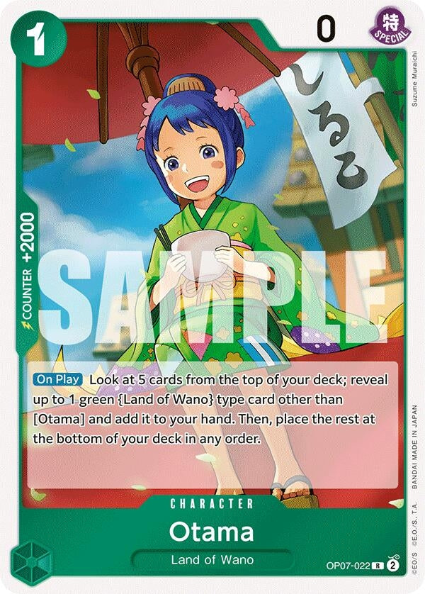 Image for Otama (OP07-022) (500 Years in the Future) - One Piece Card Game
