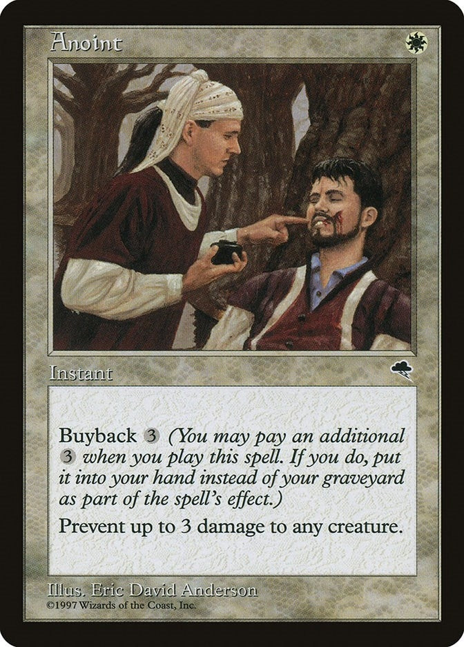 Image for Anoint (3) (Tempest) - Magic: The Gathering