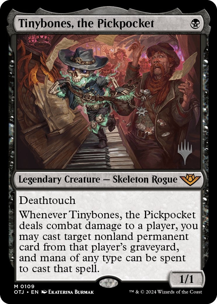 Image for Tinybones, the Pickpocket (109) (Promo Pack: Outlaws of Thunder Junction) - Magic: The Gathering