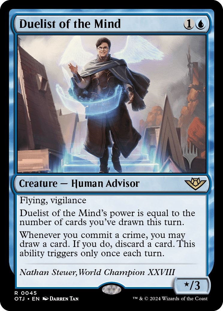 Image for Duelist of the Mind (45) (Promo Pack: Outlaws of Thunder Junction) - Magic: The Gathering