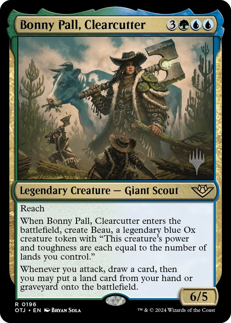 Image for Bonny Pall, Clearcutter (196) (Promo Pack: Outlaws of Thunder Junction) - Magic: The Gathering