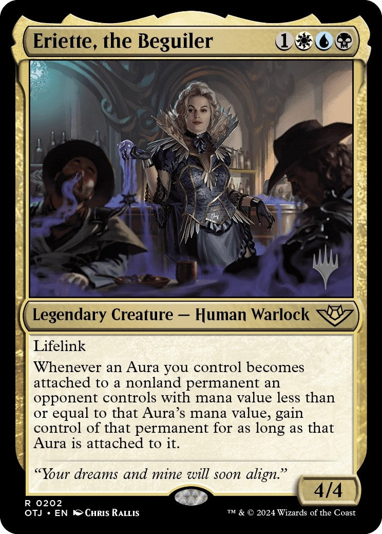 Image for Eriette, the Beguiler (202) (Promo Pack: Outlaws of Thunder Junction) - Magic: The Gathering
