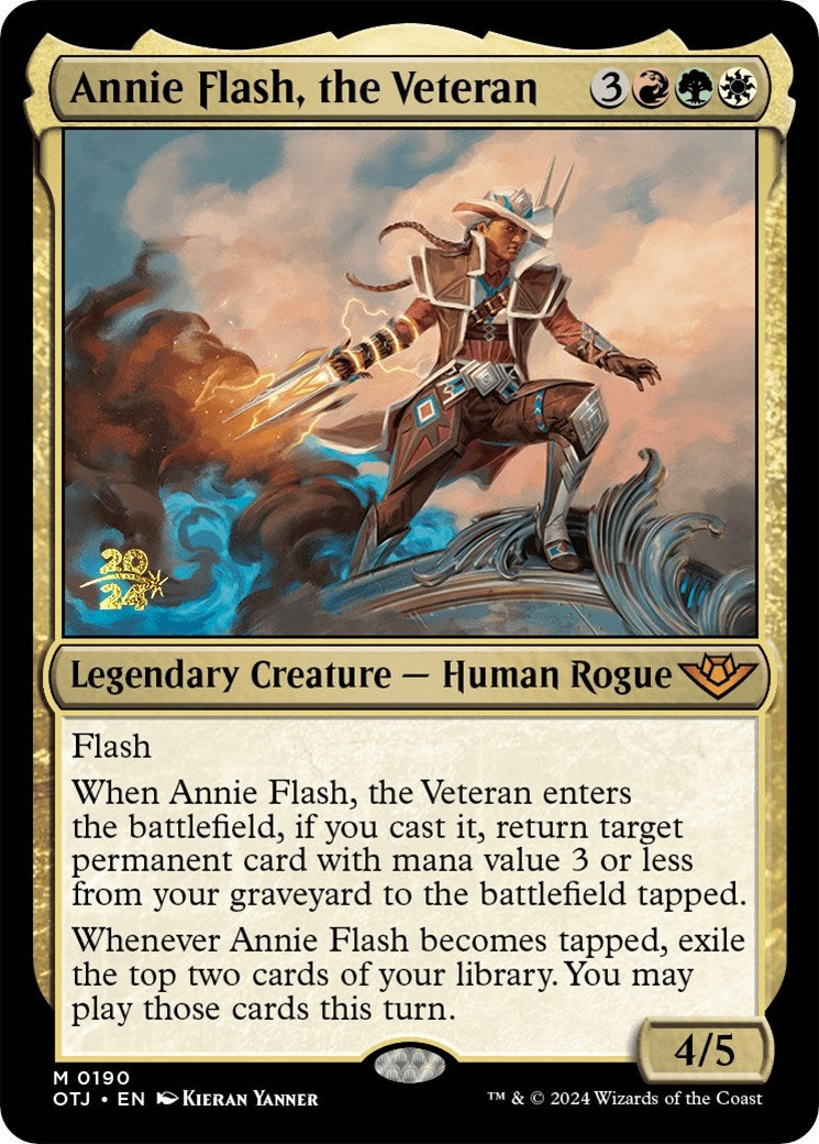 Image for Annie Flash, the Veteran (190) (Prerelease Cards) - Magic: The Gathering