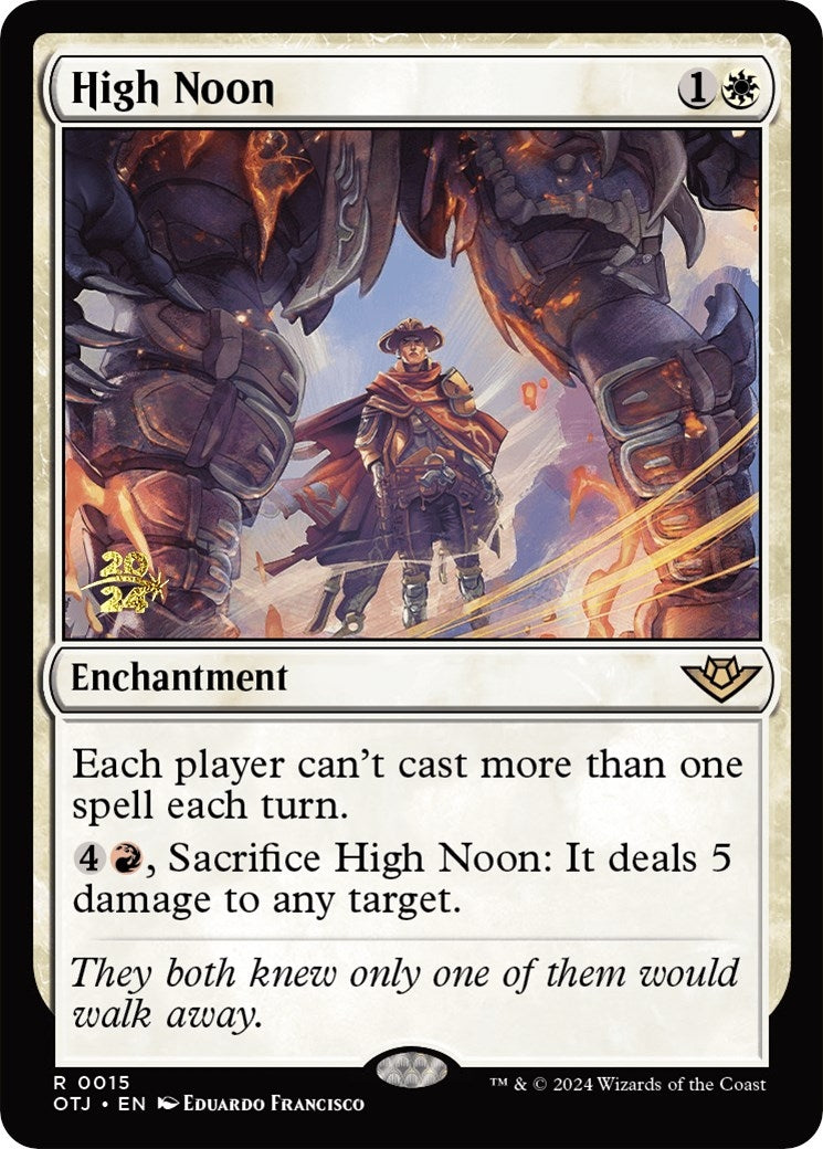 Image for High Noon (15) (Prerelease Cards) - Magic: The Gathering