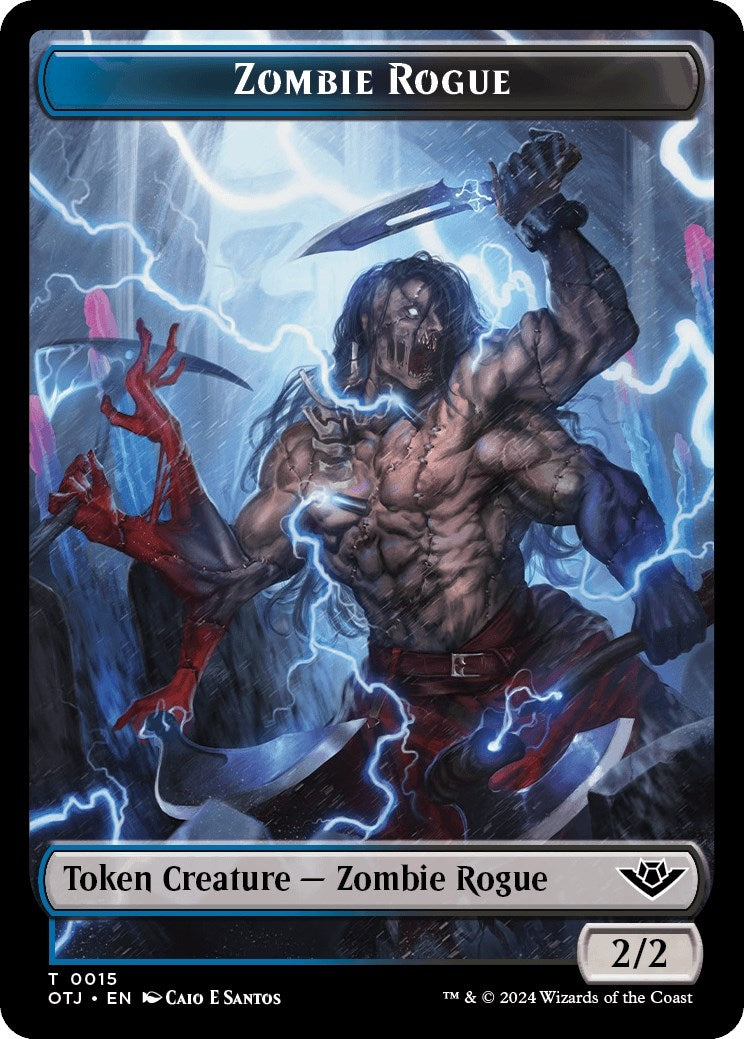 Image for Zombie Rogue Token (15) (Outlaws of Thunder Junction) - Magic: The Gathering