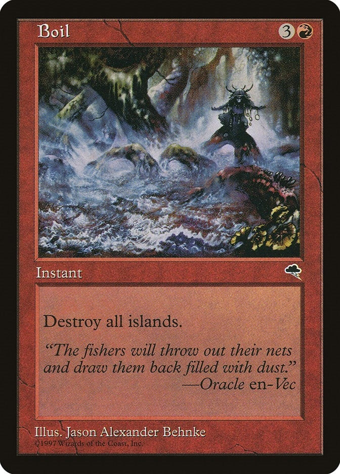Image for Boil (165) (Tempest) - Magic: The Gathering