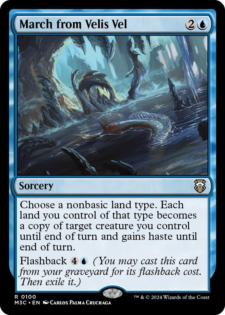 Image for March from Velis Vel (100) (Commander: Modern Horizons 3) - Magic: The Gathering