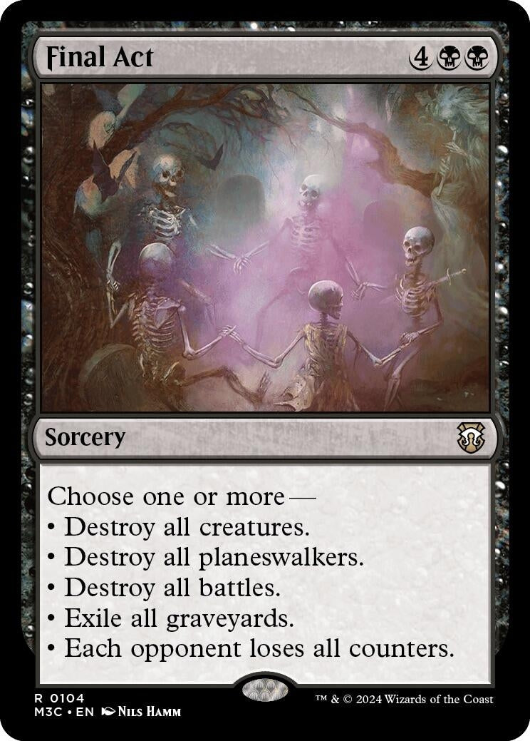 Image for Final Act (104) (Commander: Modern Horizons 3) - Magic: The Gathering