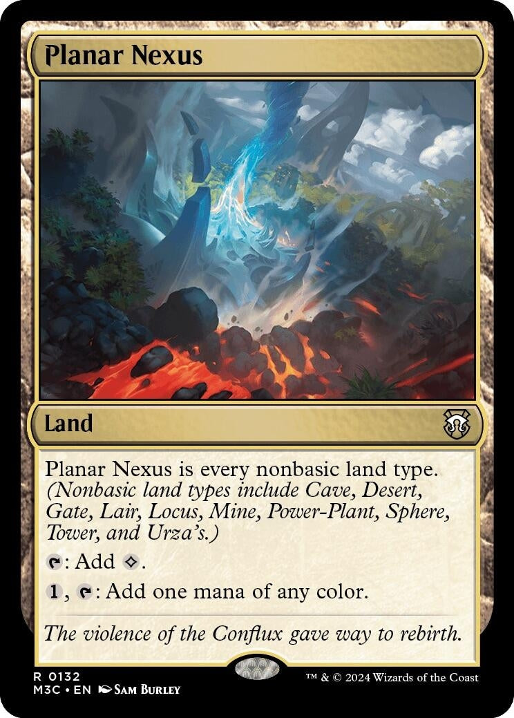 Image for Planar Nexus (132) (Commander: Modern Horizons 3) - Magic: The Gathering