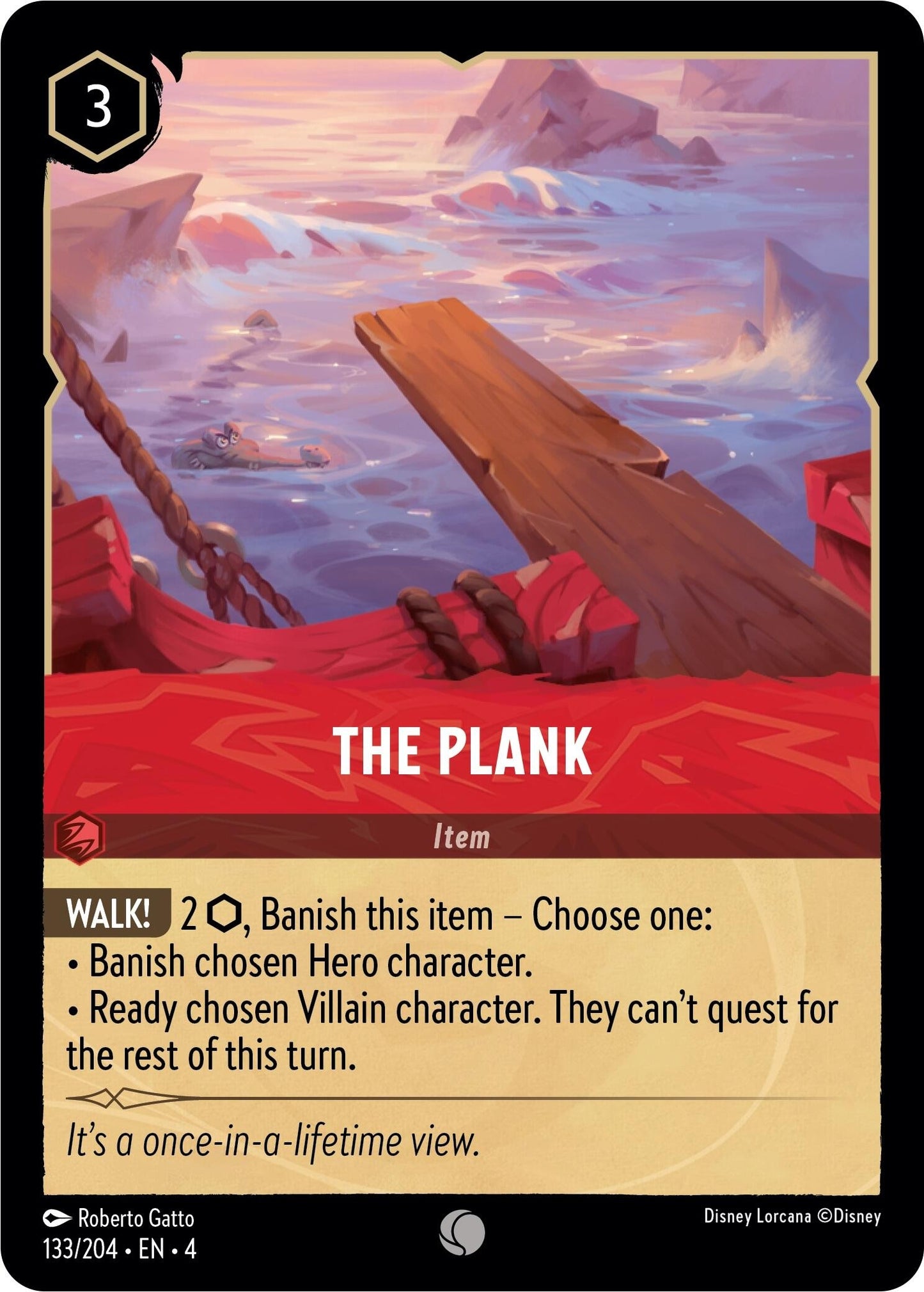 Image for The Plank (133/204) (Ursula's Return) - Disney Lorcana