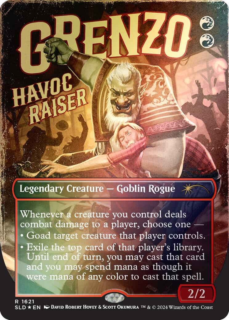 Image for Grenzo, Havoc Raiser (Rainbow Foil) (1621) (Secret Lair Drop Series) - Magic: The Gathering