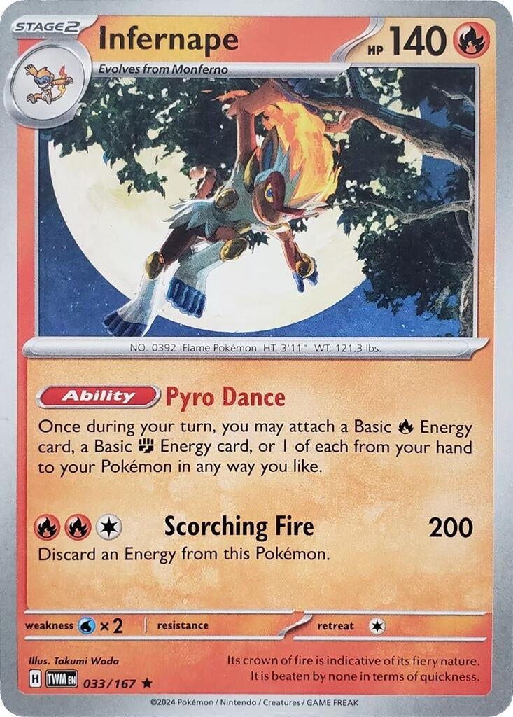 Image for Infernape (033/167) (Deck Exclusives) - Pokemon