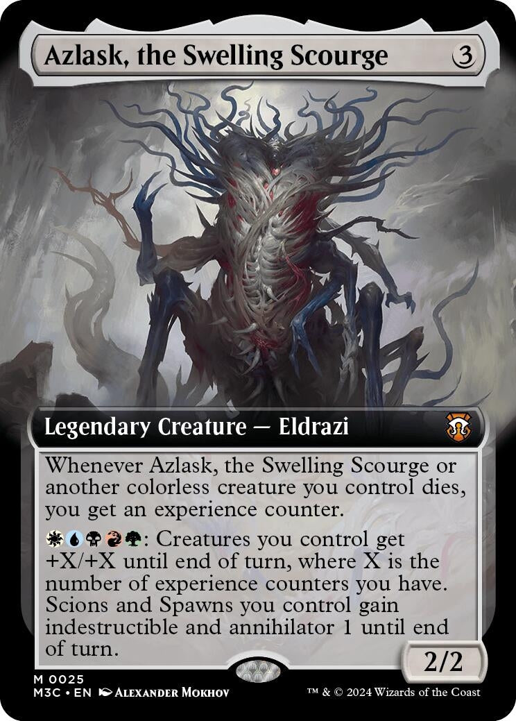 Image for Azlask, the Swelling Scourge (Extended Art) (25) (Commander: Modern Horizons 3) - Magic: The Gathering