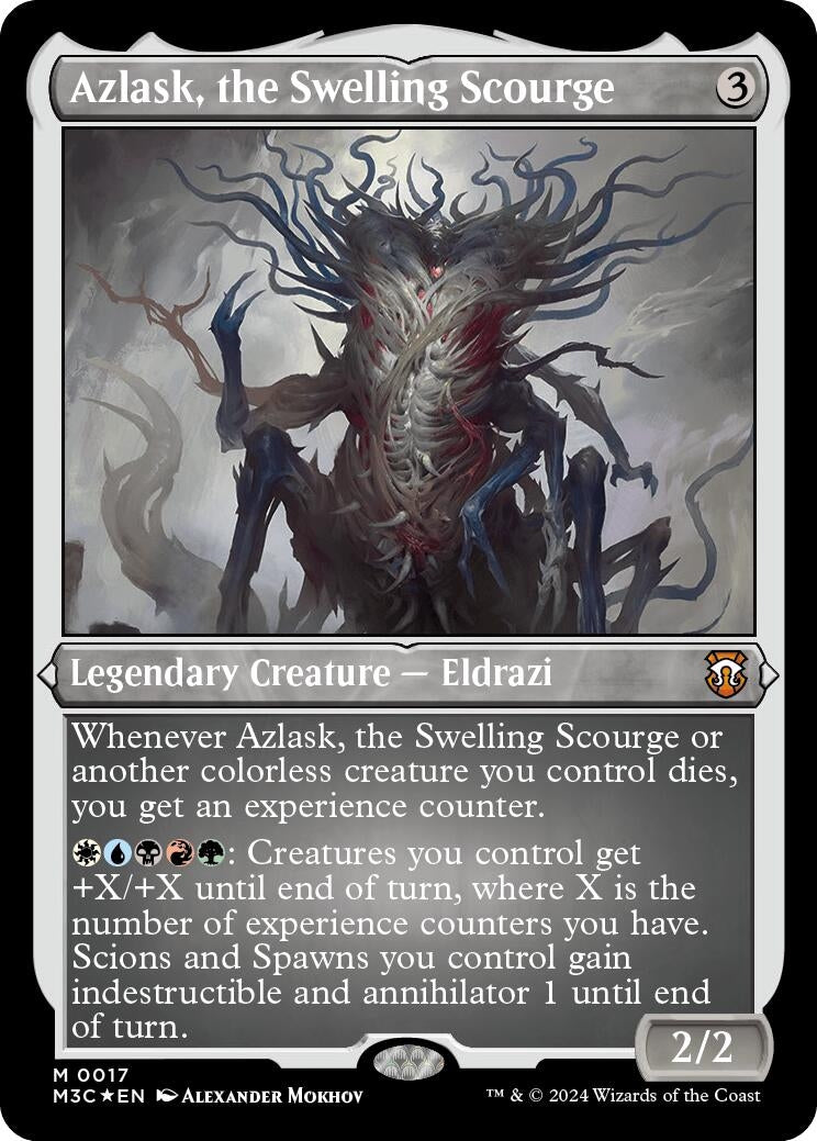 Image for Azlask, the Swelling Scourge (Foil Etched) (17) (Commander: Modern Horizons 3) - Magic: The Gathering