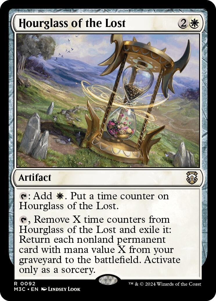 Image for Hourglass of the Lost (92) (Commander: Modern Horizons 3) - Magic: The Gathering