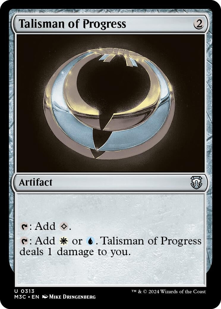 Image for Talisman of Progress (313) (Commander: Modern Horizons 3) - Magic: The Gathering