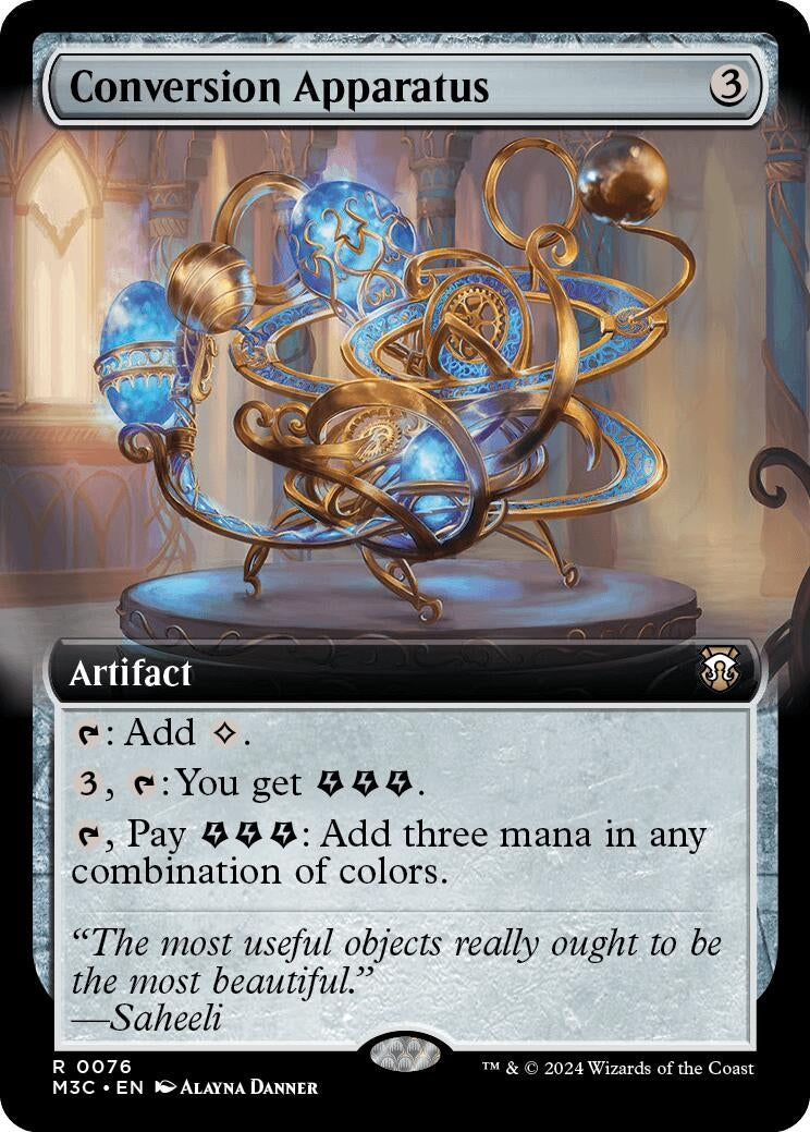 Image for Conversion Apparatus (Extended Art) (76) (Commander: Modern Horizons 3) - Magic: The Gathering