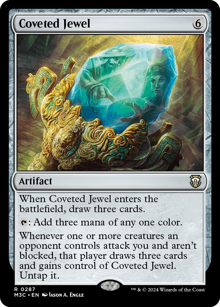 Image for Coveted Jewel (Ripple Foil) (287) (Commander: Modern Horizons 3) - Magic: The Gathering