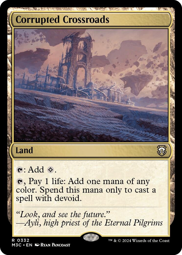 Image for Corrupted Crossroads (332) (Commander: Modern Horizons 3) - Magic: The Gathering