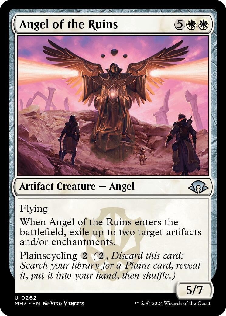 Image for Angel of the Ruins (262) (Modern Horizons 3) - Magic: The Gathering