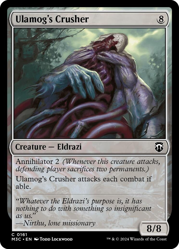 Image for Ulamog's Crusher (161) (Commander: Modern Horizons 3) - Magic: The Gathering