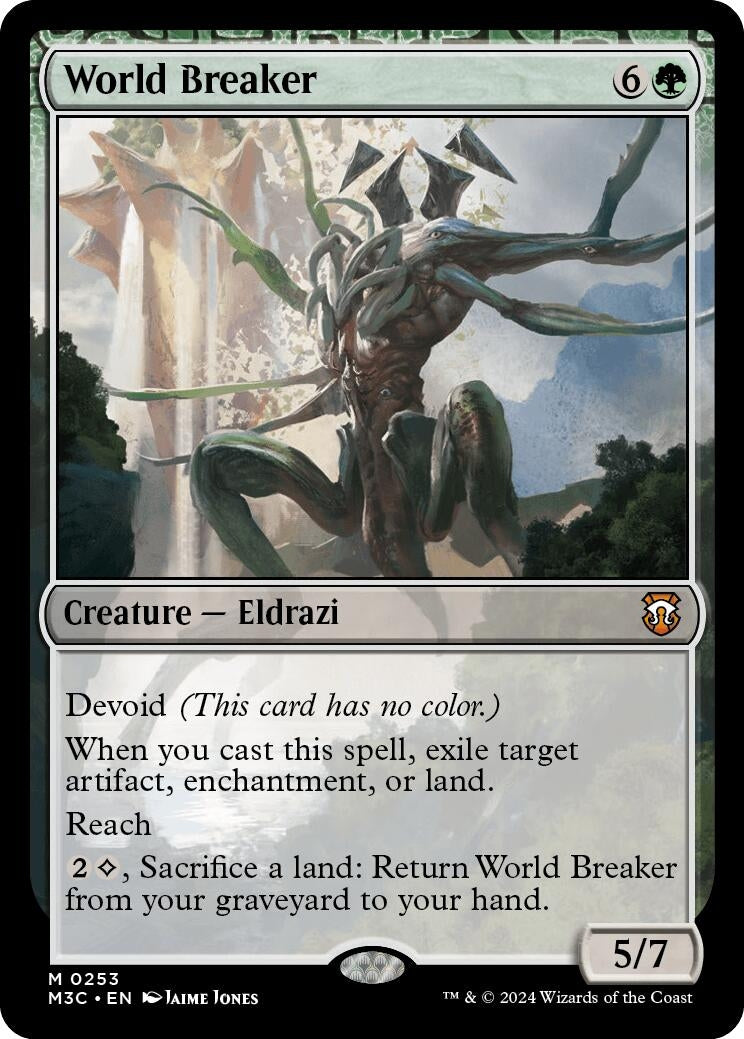 Image for World Breaker (Ripple Foil) (253) (Commander: Modern Horizons 3) - Magic: The Gathering