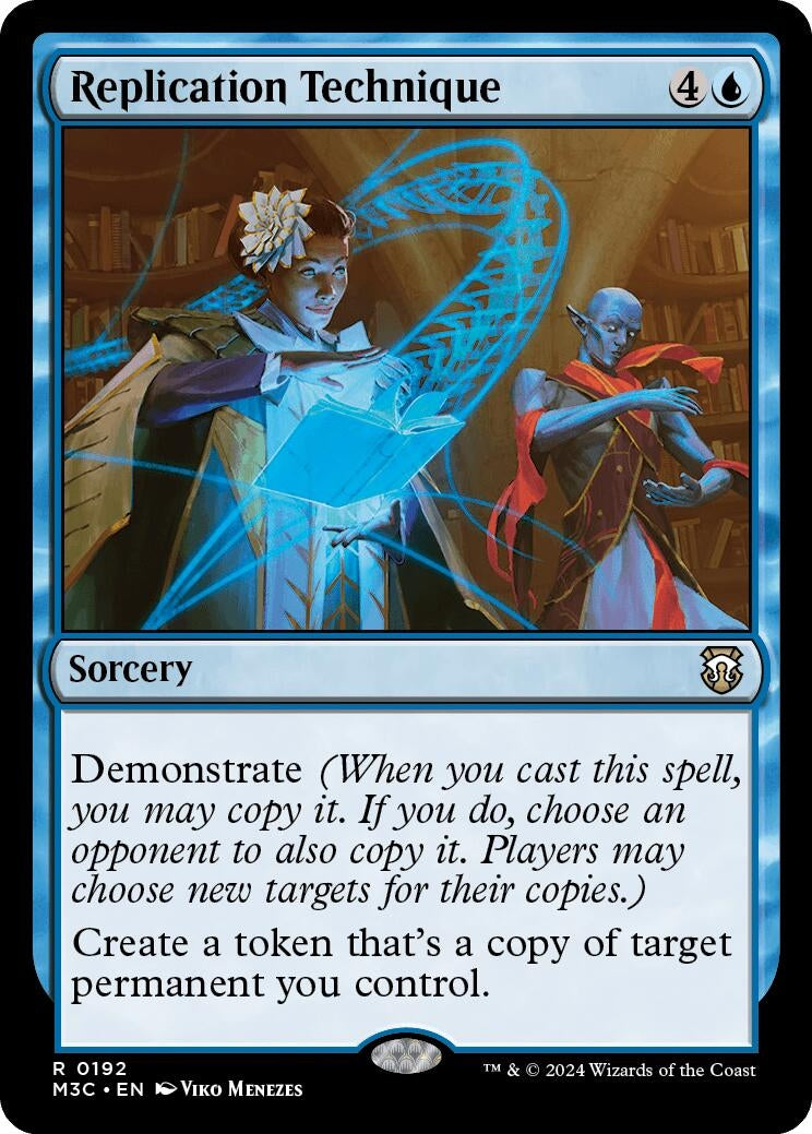 Image for Replication Technique (Ripple Foil) (192) (Commander: Modern Horizons 3) - Magic: The Gathering