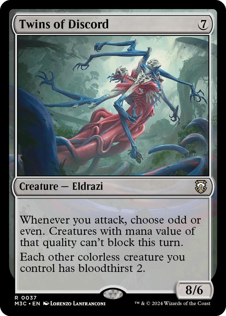 Image for Twins of Discord (37) (Commander: Modern Horizons 3) - Magic: The Gathering