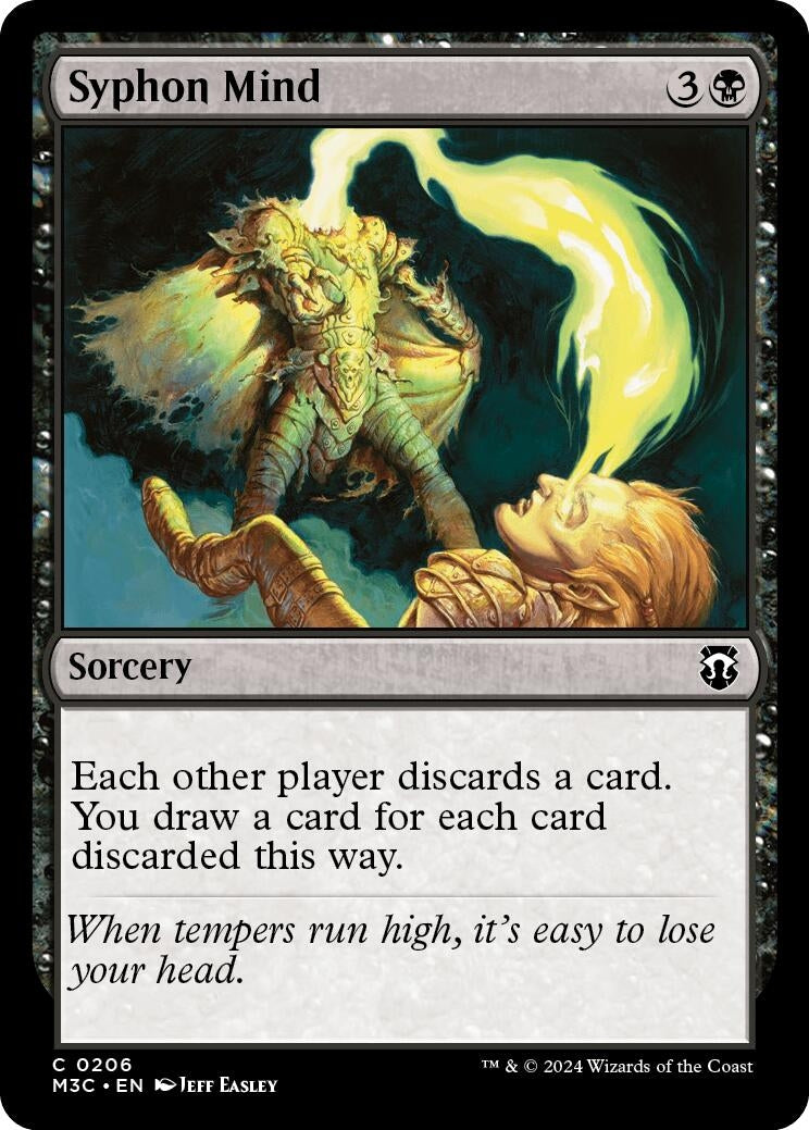 Image for Syphon Mind (206) (Commander: Modern Horizons 3) - Magic: The Gathering