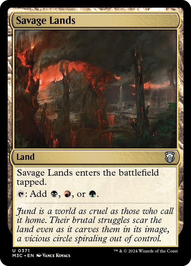 Image for Savage Lands (371) (Commander: Modern Horizons 3) - Magic: The Gathering