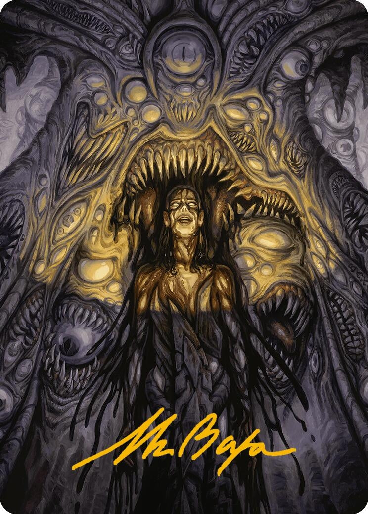 Image for Chthonian Nightmare Art Card (Gold-Stamped Signature) (37) (Art Series: Modern Horizons 3) - Magic: The Gathering