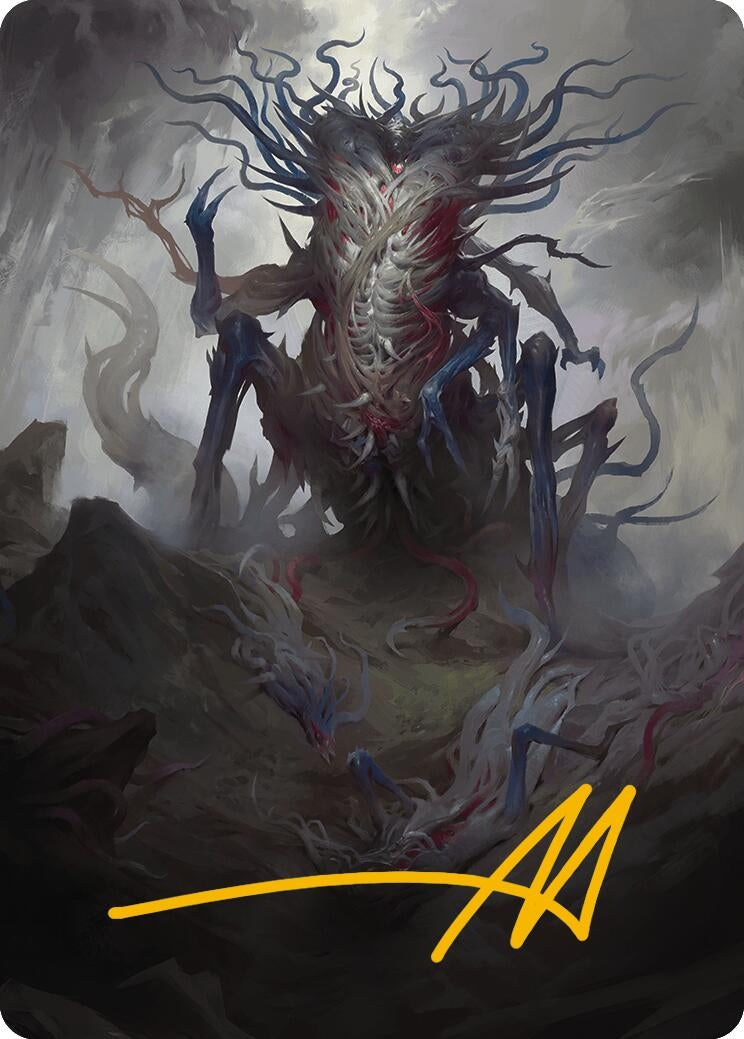 Image for Azlask, the Swelling Scourge Art Card (Gold-Stamped Signature) (25) (Art Series: Modern Horizons 3) - Magic: The Gathering