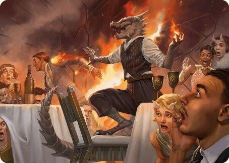 Image for Party Thrasher Art Card (6) (Art Series: Modern Horizons 3) - Magic: The Gathering
