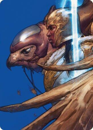 Image for Arna Kennerud, Skycaptain Art Card (48) (Art Series: Modern Horizons 3) - Magic: The Gathering