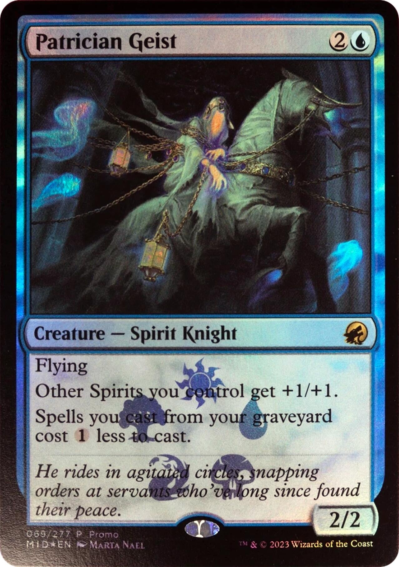 Image for Patrician Geist (69) (Media Promos) - Magic: The Gathering