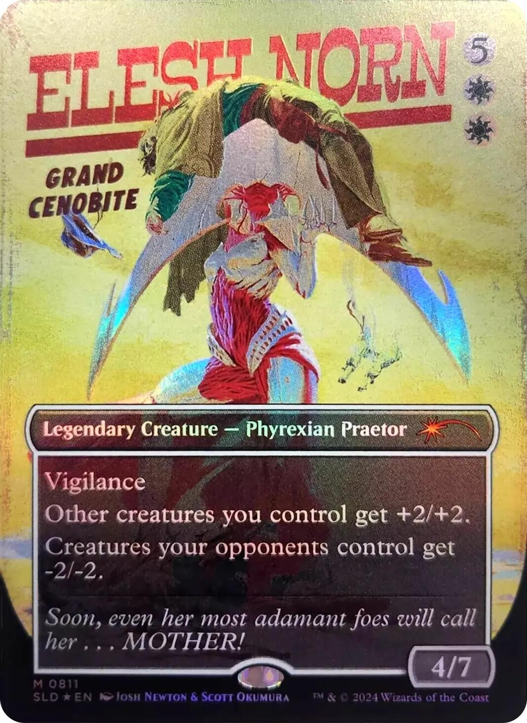 Image for Elesh Norn, Grand Cenobite (0811) (Rainbow Foil) (811) (Secret Lair Drop Series) - Magic: The Gathering