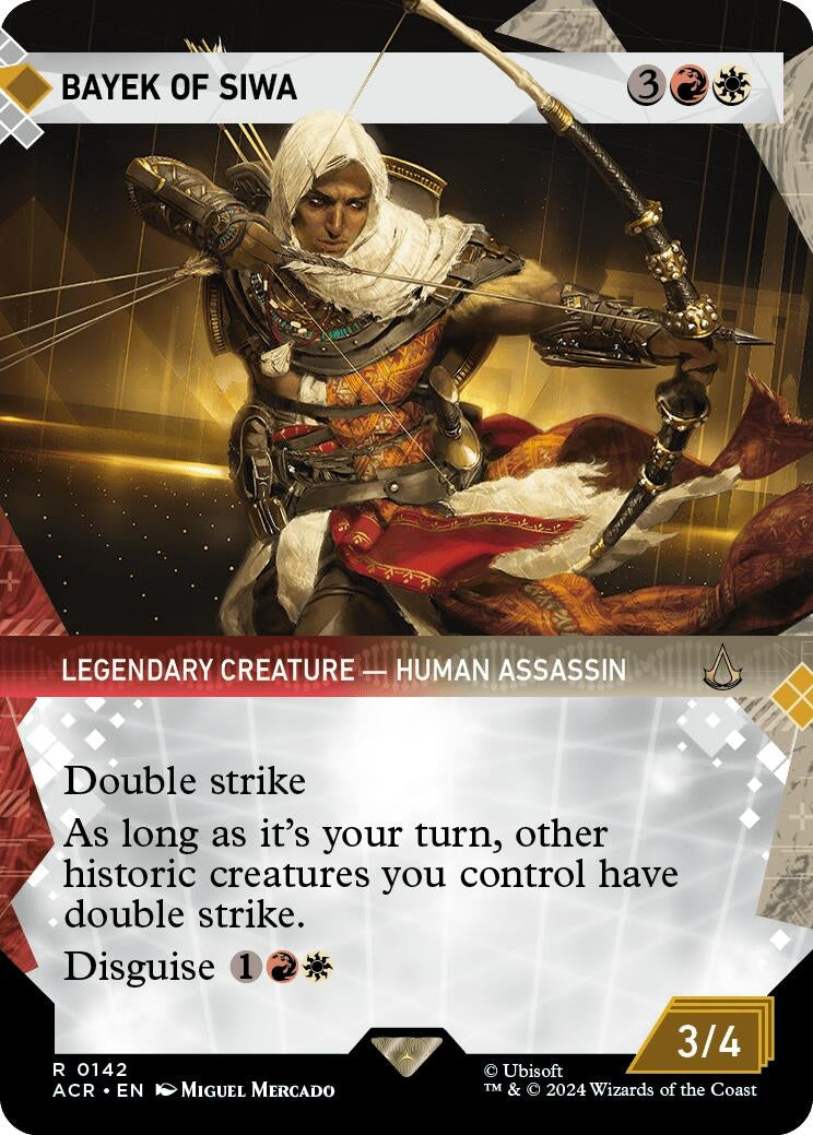 Image for Bayek of Siwa (Showcase) (142) (Universes Beyond: Assassin's Creed) - Magic: The Gathering