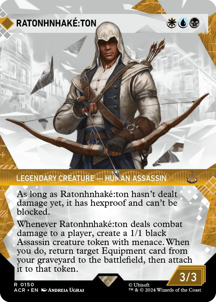 Image for Ratonhnhake:ton (Showcase) (150) (Universes Beyond: Assassin's Creed) - Magic: The Gathering