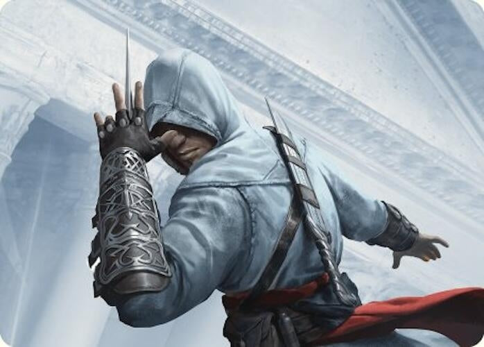 Image for Altair Ibn-La'Ahad Art Card (15) (Art Series: Universes Beyond: Assassin's Creed) - Magic: The Gathering