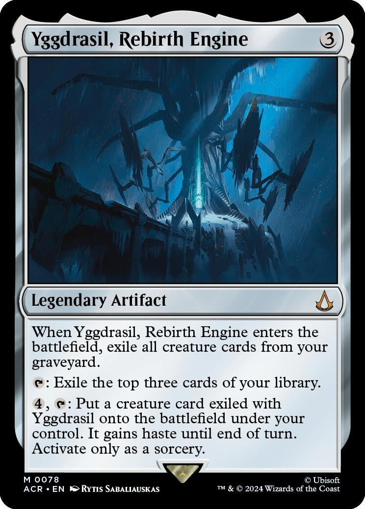 Image for Yggdrasil, Rebirth Engine (78) (Universes Beyond: Assassin's Creed) - Magic: The Gathering