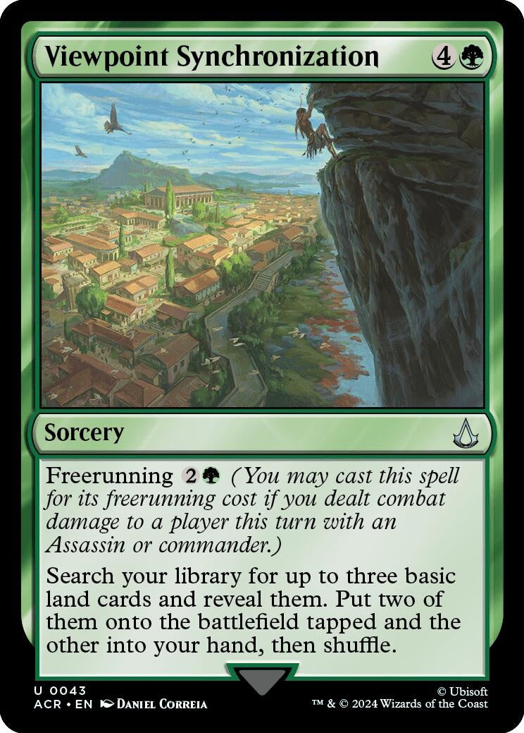 Image for Viewpoint Synchronization (43) (Universes Beyond: Assassin's Creed) - Magic: The Gathering