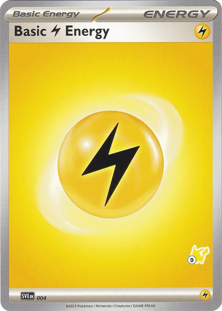 Image for Basic Lightning Energy - Pikachu 9 (004) (Battle Academy 2024) - Pokemon