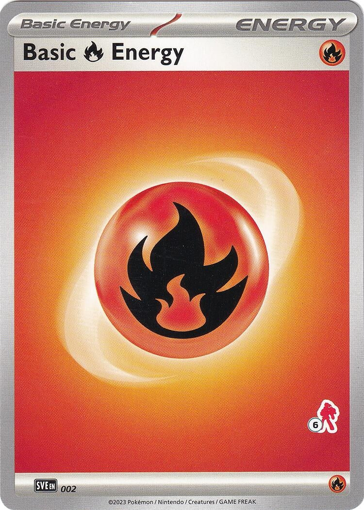 Image for Basic Fire Energy - Armarouge 6 (002) (Battle Academy 2024) - Pokemon