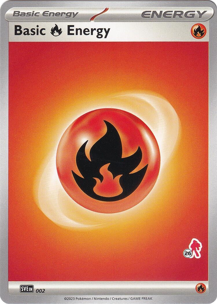 Image for Basic Fire Energy - Armarouge 26 (002) (Battle Academy 2024) - Pokemon