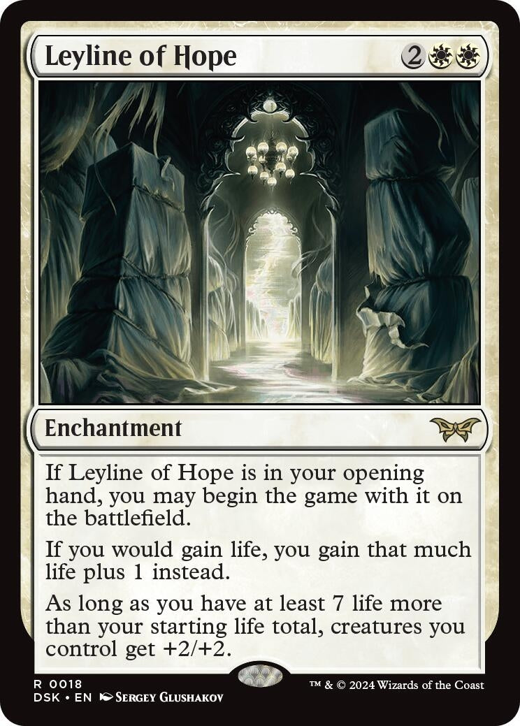 Image for Leyline of Hope (18) (Duskmourn: House of Horror) - Magic: The Gathering