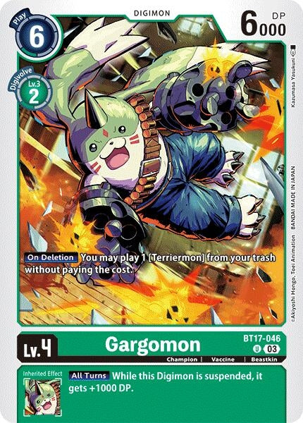 Image for Gargomon (BT17-046 U) (Secret Crisis) - Digimon Card Game