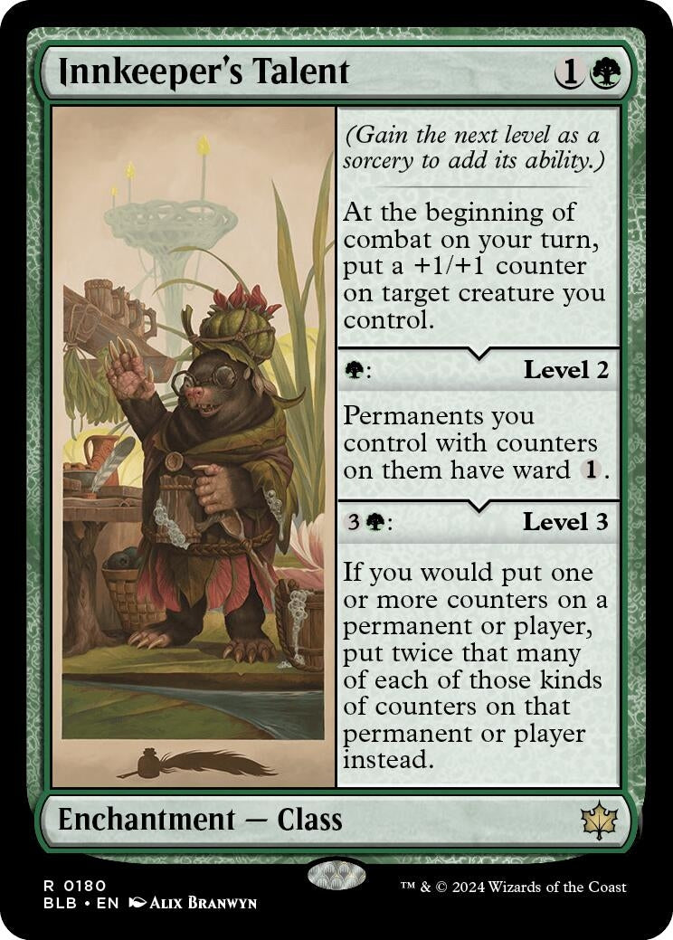 Image for Innkeeper's Talent (180) (Bloomburrow) - Magic: The Gathering