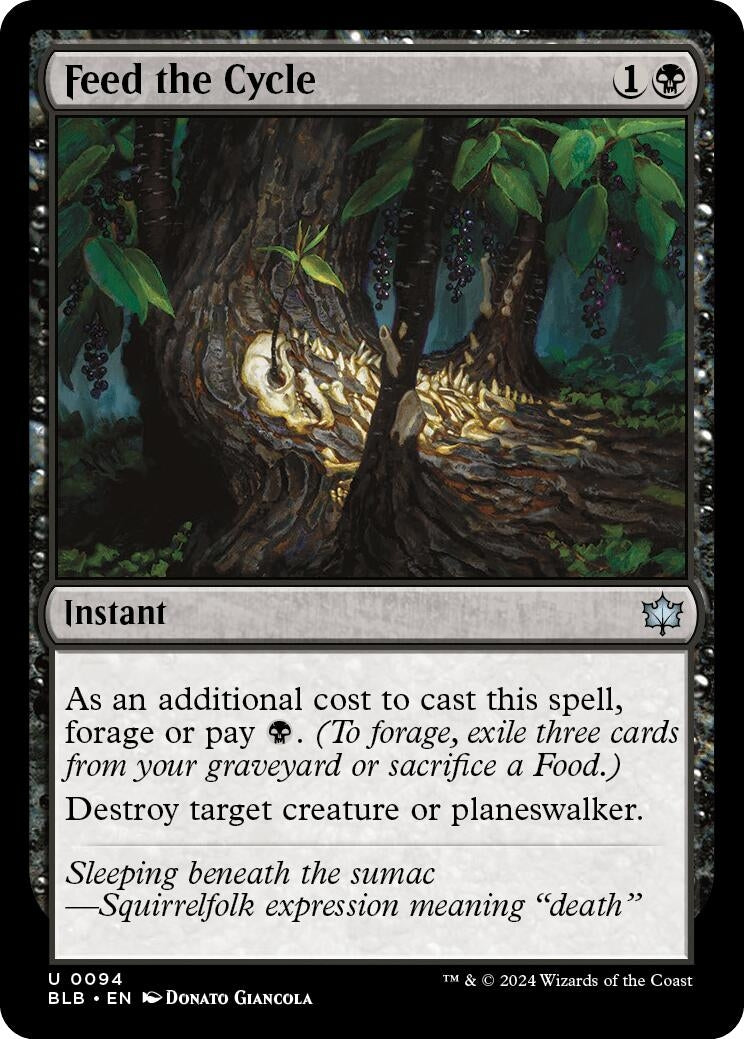 Image for Feed the Cycle (94) (Bloomburrow) - Magic: The Gathering