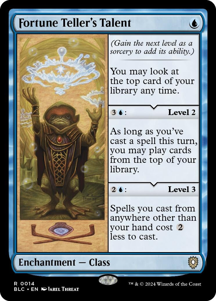Image for Fortune Teller's Talent (14) (Commander: Bloomburrow) - Magic: The Gathering