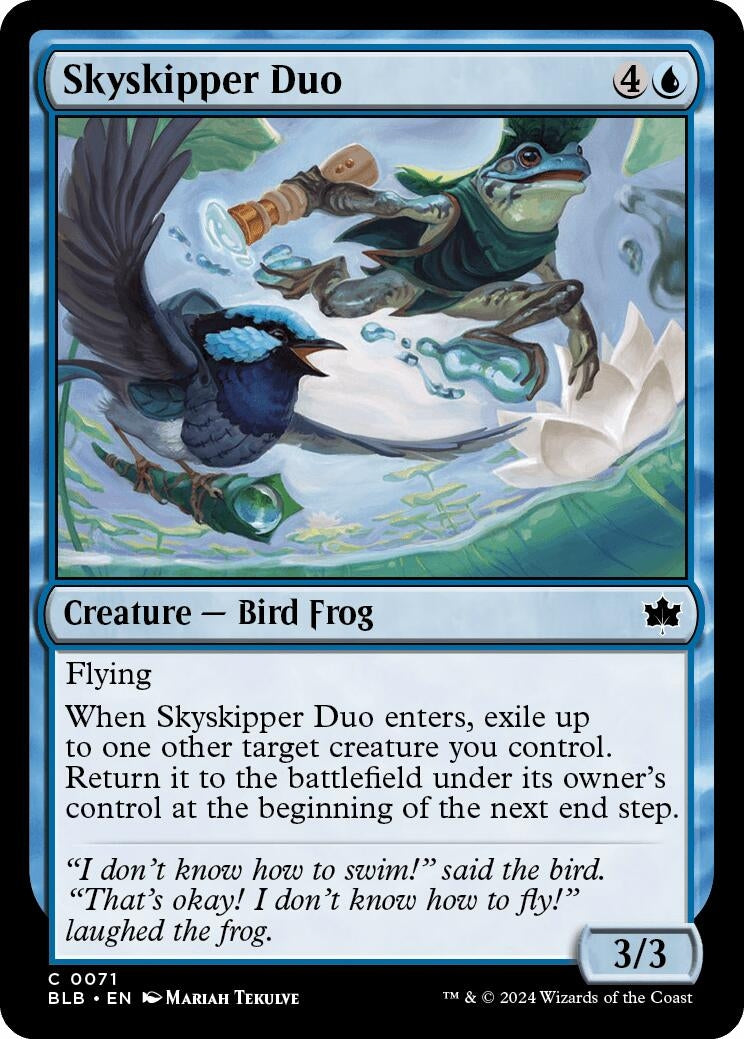 Image for Skyskipper Duo (71) (Bloomburrow) - Magic: The Gathering